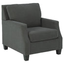 Bayonne - Charcoal - Chair-Washburn's Home Furnishings