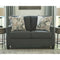 Bayonne - Gray Dark - Loveseat-Washburn's Home Furnishings