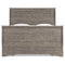 Bayzor - Gray - Full Sleigh Bed-Washburn's Home Furnishings