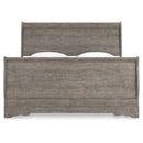 Bayzor - Gray - Queen Sleigh Bed-Washburn's Home Furnishings