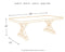 Beachcroft - Beige - Rect Dining Table W/umb Opt-Washburn's Home Furnishings