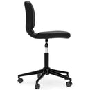 Beauenali - Black - Home Office Desk Chair (1/cn)-Washburn's Home Furnishings