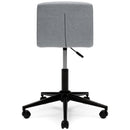 Beauenali - Gray - Home Office Desk Chair (1/cn)-Washburn's Home Furnishings