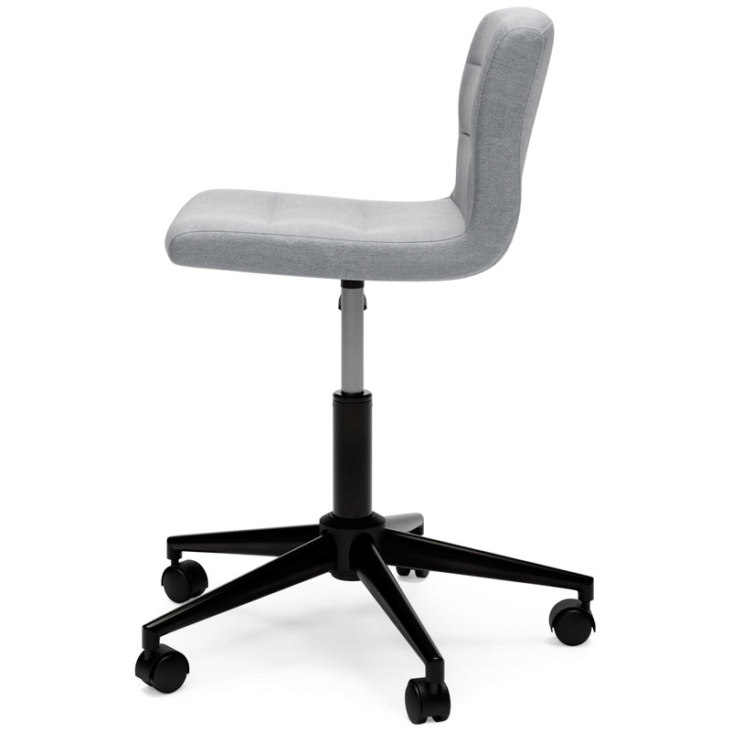 Beauenali - Gray - Home Office Desk Chair (1/cn)-Washburn's Home Furnishings