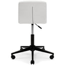 Beauenali - Stone - Home Office Desk Chair (1/cn)-Washburn's Home Furnishings