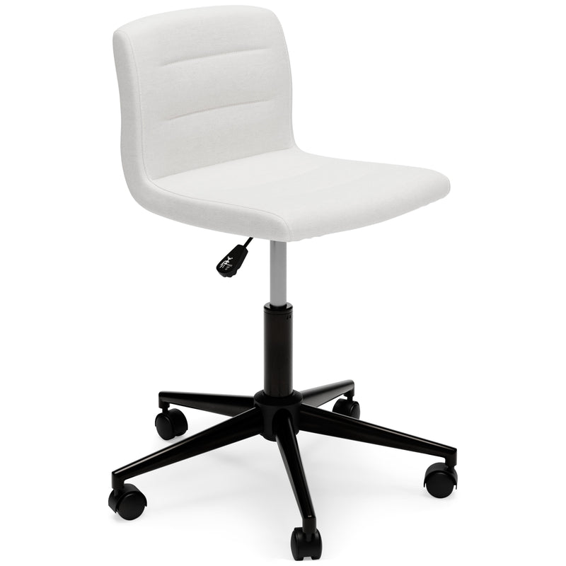 Beauenali - Stone - Home Office Desk Chair (1/cn)-Washburn's Home Furnishings