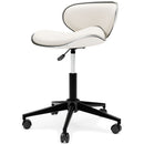 Beauenali - White - Home Office Desk Chair (1/cn)-Washburn's Home Furnishings