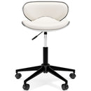 Beauenali - White - Home Office Desk Chair (1/cn)-Washburn's Home Furnishings