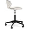 Beauenali - White - Home Office Desk Chair (1/cn)-Washburn's Home Furnishings