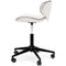 Beauenali - White - Home Office Desk Chair (1/cn)-Washburn's Home Furnishings