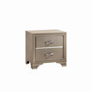 Beaumont - 2-drawer Rectangular Nightstand - Beige-Washburn's Home Furnishings