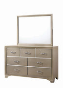 Beaumont - 7-drawer Rectangular Dresser - Beige-Washburn's Home Furnishings