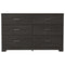 Belachime - Black - Six Drawer Dresser-Washburn's Home Furnishings