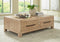 Belenburg - Brown - Cocktail Table With Storage-Washburn's Home Furnishings