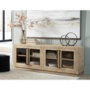 Belenburg - Washed Brown - Accent Cabinet - Horizontal-Washburn's Home Furnishings