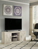 Bellaby - Whitewash - Lg Tv Stand W/fireplace Option - Small-Washburn's Home Furnishings