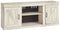 Bellaby - Whitewash - Lg Tv Stand W/fireplace Option - Small-Washburn's Home Furnishings