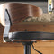 Bellatier - Brown/black - Tall Uph Swivel Barstool(1/cn)-Washburn's Home Furnishings