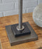 Belldunn - Antique Pewter Finish - Metal Table Lamp (1/cn)-Washburn's Home Furnishings