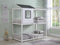 Belton - House-themed Twin Over Twin Bunk Bed - White-Washburn's Home Furnishings