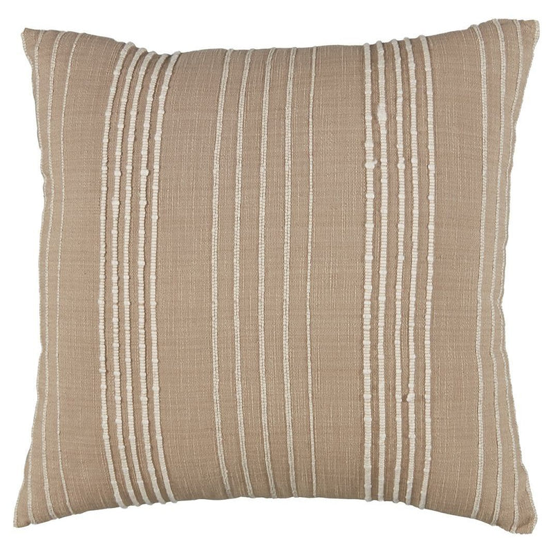 Benbert - Tan/white - Pillow (4/cs)-Washburn's Home Furnishings