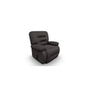 Best Maddox Leather Rocker Recliner in Burgundy-Washburn's Home Furnishings