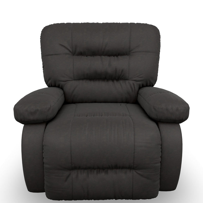 Best Maddox Leather Rocker Recliner in Chocolate-Washburn's Home Furnishings