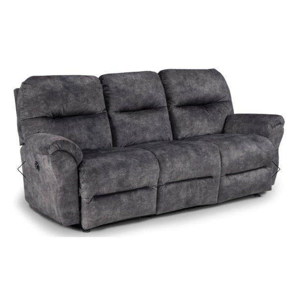 Best Reclining Space Saver Sofa in Mink-Washburn's Home Furnishings