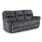 Best Reclining Space Saver Sofa in Mink-Washburn's Home Furnishings