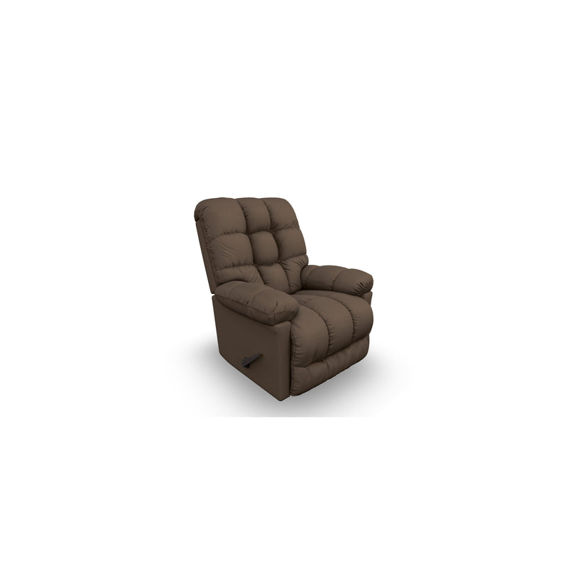 Best Unity Leather Rocker Recliner in Birch-Washburn's Home Furnishings