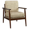 Bevyn - Beige - Accent Chair - Solid Wood Frame-Washburn's Home Furnishings