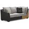 Bilgray - Pewter - Left Arm Facing Sofa 3 Pc Sectional-Washburn's Home Furnishings