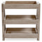 Blariden - Light Tan - Shelf Accent Table-Washburn's Home Furnishings