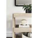 Blariden - Light Tan - Shelf Accent Table-Washburn's Home Furnishings