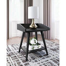 Blariden - Metallic Gray - Accent Table-Washburn's Home Furnishings