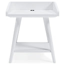 Blariden - White - Accent Table-Washburn's Home Furnishings