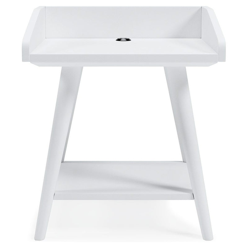 Blariden - White - Accent Table-Washburn's Home Furnishings