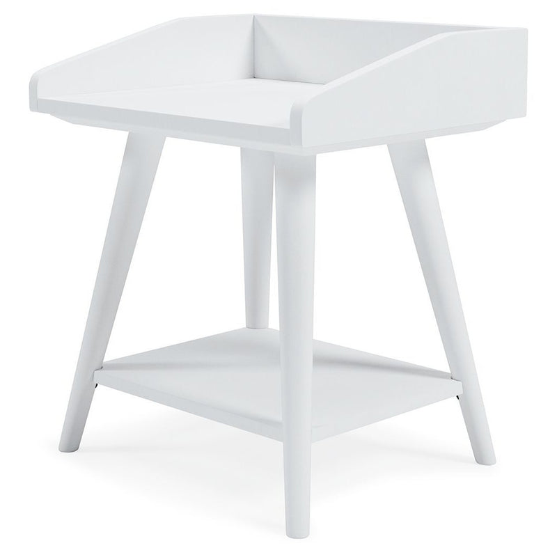 Blariden - White - Accent Table-Washburn's Home Furnishings