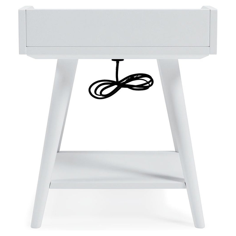 Blariden - White - Accent Table-Washburn's Home Furnishings