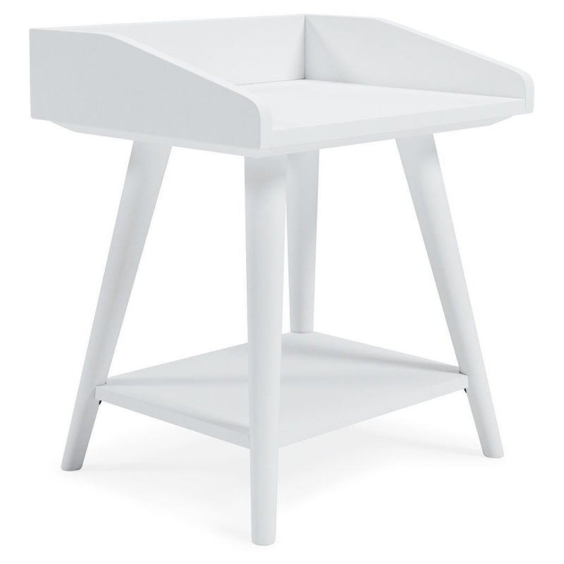 Blariden - White - Accent Table-Washburn's Home Furnishings