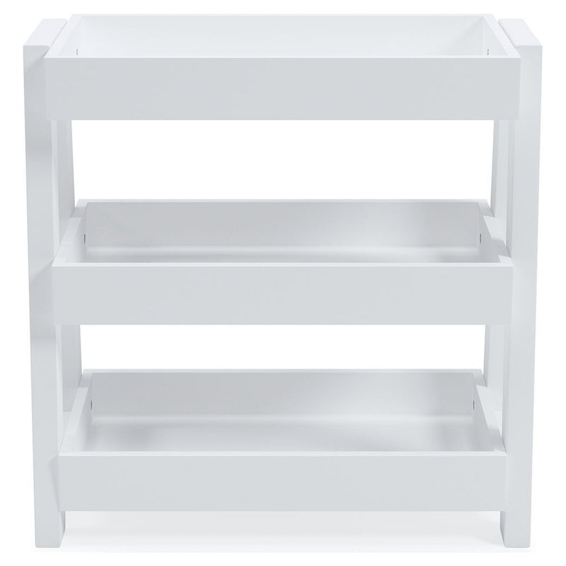 Blariden - White - Shelf Accent Table-Washburn's Home Furnishings