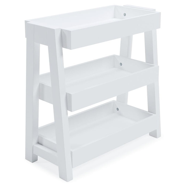 Blariden - White - Shelf Accent Table-Washburn's Home Furnishings