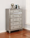 Bling Game Collection - Chest - Silver-Washburn's Home Furnishings