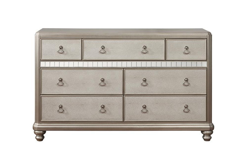 Bling Game Collection - Dresser - Silver-Washburn's Home Furnishings