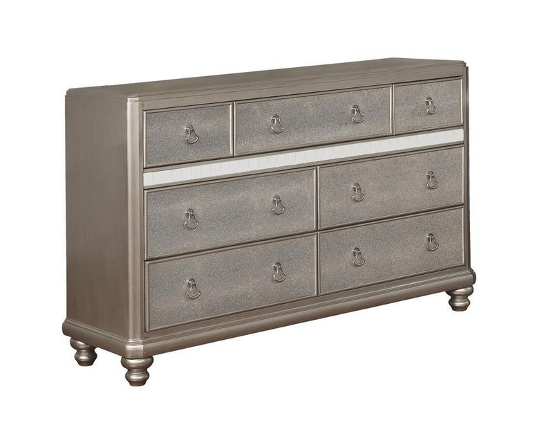 Bling Game Collection - Dresser - Silver-Washburn's Home Furnishings