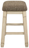 Bolanburg - Beige - Upholstered Stool (2/cn)-Washburn's Home Furnishings