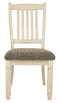 Bolanburg - Brown / Beige - Dining Chair (set Of 2) - Rake Back-Washburn's Home Furnishings