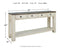 Bolanburg - Brown/white - Sofa Table-Washburn's Home Furnishings