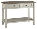 Bolanburg - White / Brown / Beige - Sofa Table-Washburn's Home Furnishings