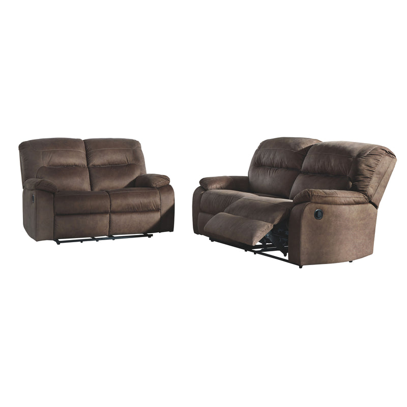 Bolzano - Coffee - 2 Seat Reclining Sofa-Washburn's Home Furnishings